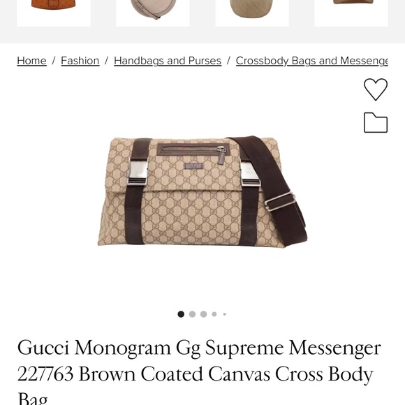 Gucci Monogram Gg Supreme Messenger bag - Picture 8 of 8